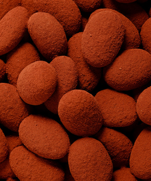 Princesse amande d'Avola enrobée de chocolat au lait Sisao 42%