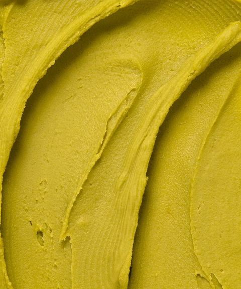 Crème gourmande amande et matcha, chocolat blanc Sisao