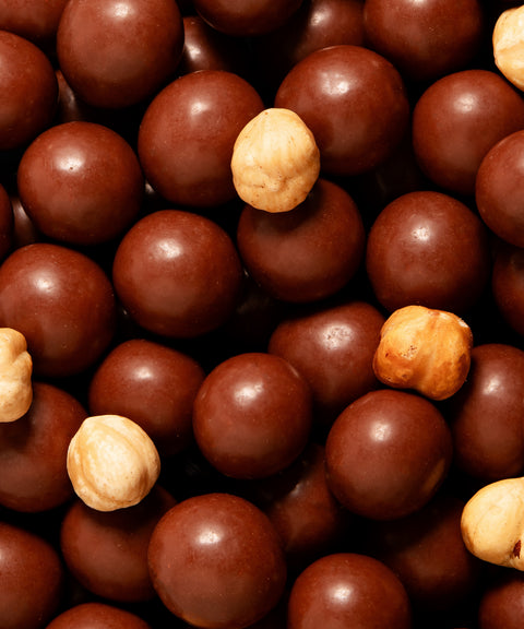 Noisettes du Piémont IGP enrobées de chocolat au lait Sisao