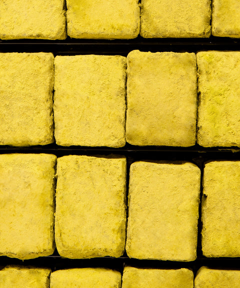 Pavé glacé chocolat blanc Sisao au matcha et au ghee
