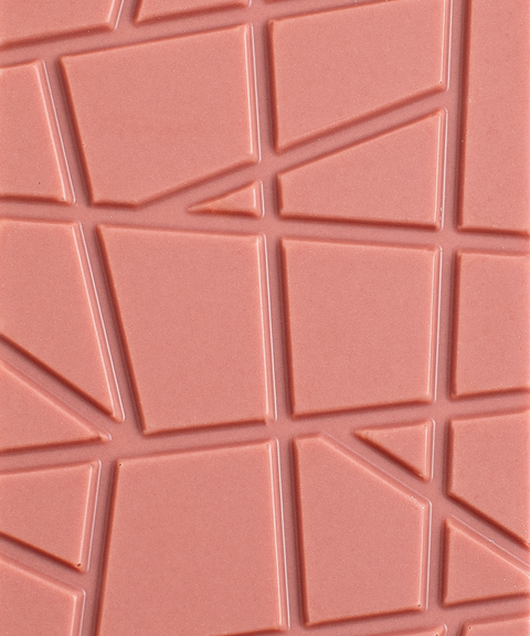 Tablette chocolat blanc Sisao à la framboise lyophilisée