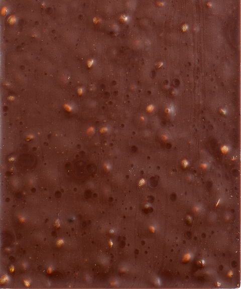 Tablette chocolat noir Sisao aux graines de chanvre torréfiées