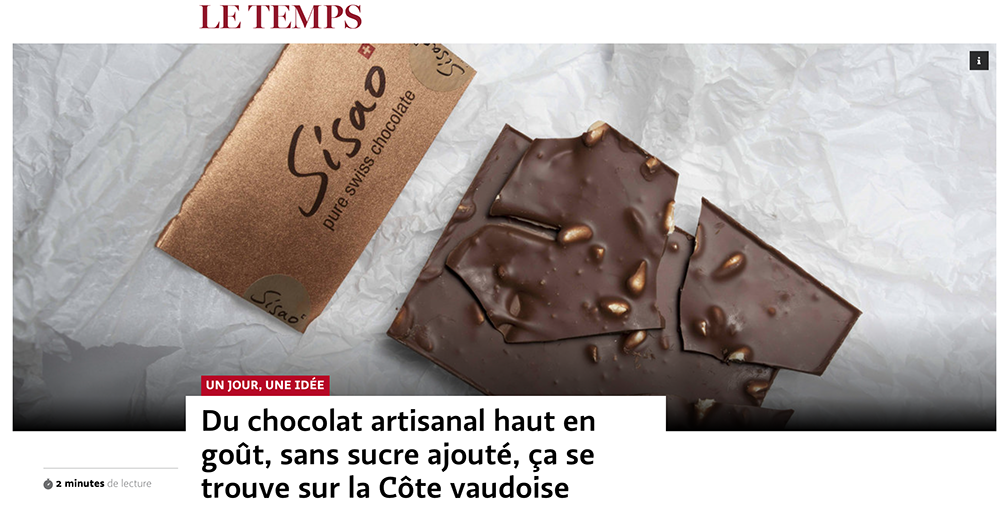 PICAO - Le chocolat BIO des Alpes